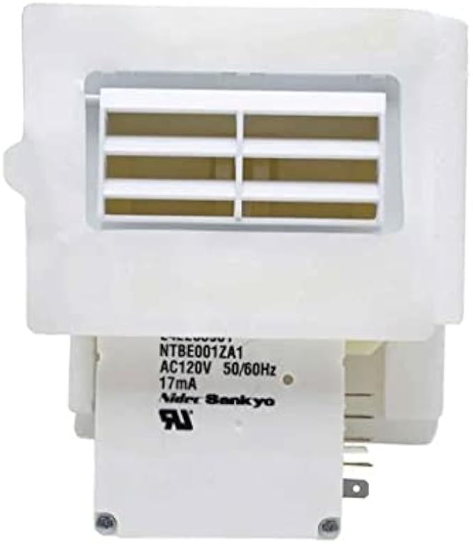 Frigidaire 242303001 Genuine OEM Air Damper Control Assembly for Refrigerators,White