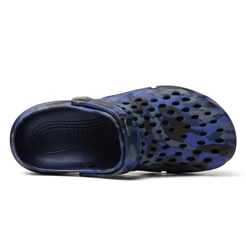 Image of FLIOZY Men's Garden Clogs Shoes Non Slip Shower Slippers Summer Outdoor Beach Sandals