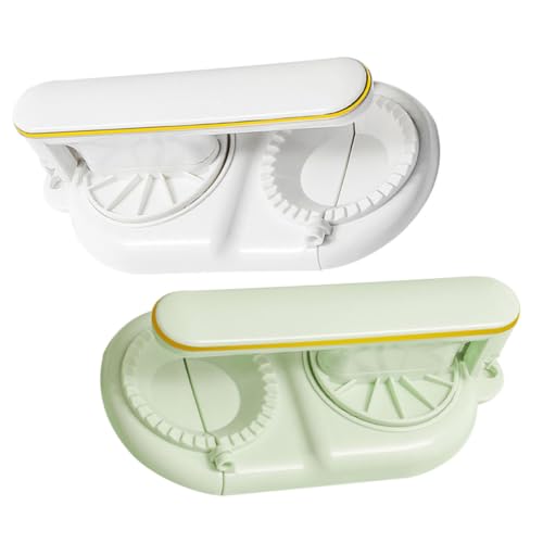 Cabilock 2Pcs Dumpling Pressers Convenient Dumpling Wrapper Makers for Effortless Dumpling Preparation at Home Restaurant