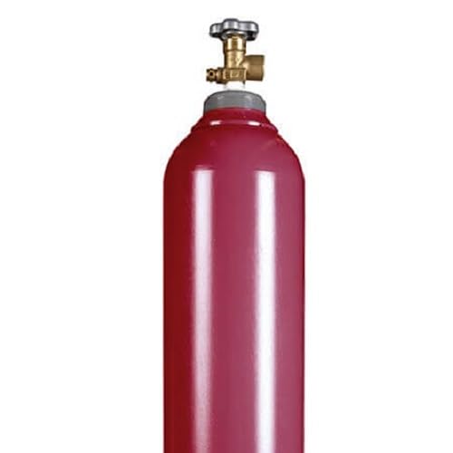 New 150 cu ft Steel Inert Gas Cylinder with CGA580 Valve - Helium, Nitrogen, Argon, CO2/Nitrogen Mix