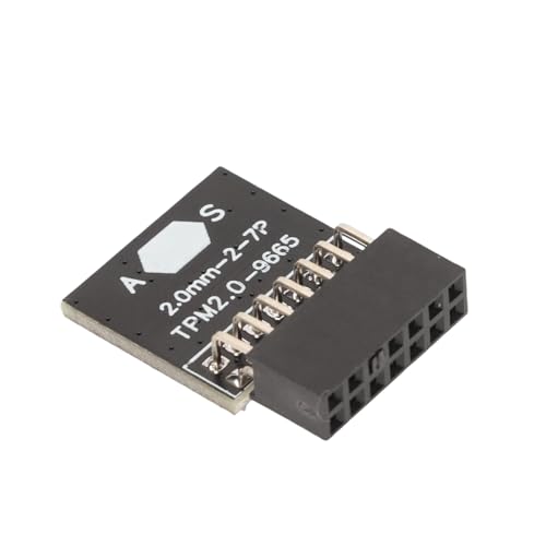 Yeiwenl TPM 2.0 Module with 14 Pin, TPM 2.0 Encryption Security Module for ASUS Motherboard Compatible with Win11