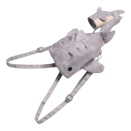 Sac bandoulière requin-baleine pour organiser vos affaires sans lourdeur en toile