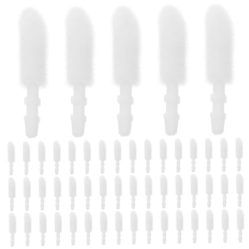 Mikinona 300pcs Soft Lip Brush Replacement Heads Ideal for Lipstick and Lip Gloss Makeup Brush Sets for Women Skin-friendly and Easy to Use
