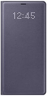 Samsung Galaxy Note 8 / Note8 LED View Wallet Case, Orchid Gray
