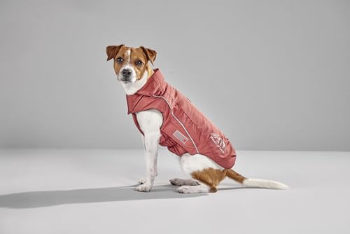 Wolters Wolters Skijacke Dogz-Wear | Wintermantel für Hunde | Farbe Rostrot | Größe 70 (Rückenlänge 68-72 cm)