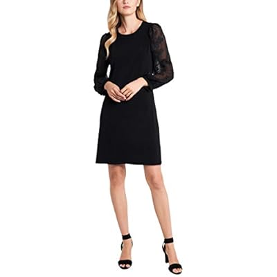 cece bow neck short sleeve dress