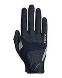 Roeckl Sports Handschuh Modell Mendon, Unisex Reithandschuh, Anthrazit Melange 8