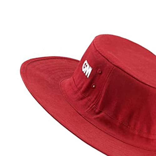 Image of GM Panama Cricket Hat | Material: Cotton | for Men & Boys | Highly Durable | Breathable and Easy Ventilation System | Soft on Skin