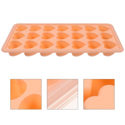 Bandeja de Hielo de Silicona en Forma de Corazón OSALADI miniatura 6
