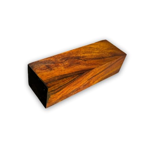 IECAP LLC Pack of 1 Cocobolo Wood Blank Exotic Wood