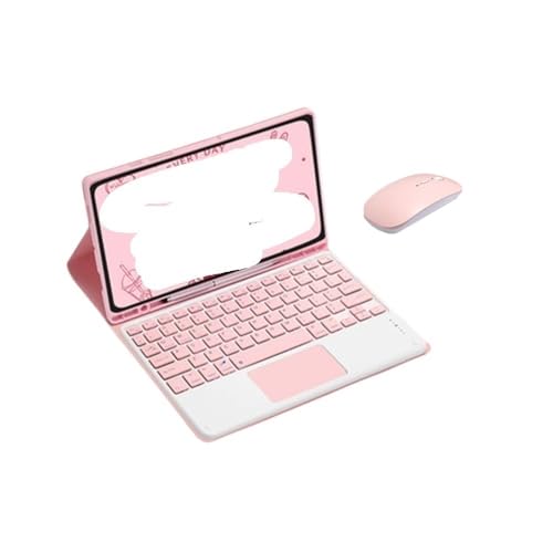Funda de Cuero con Teclado QWERTY para iPad Pro 11 2024 con Ranura