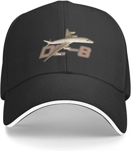 Gorra de béisbol Snapback Sun Hat Douglas DC 8 Bucket Hat Boonie Hats New in Hat Beach Man Hat Mujer Hip Hop Regalo de cumpleaños