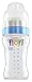 Flori Babyflasche für Unterwegs, Mix und Go ! Optimal für Nachtfütterung, Trinkflasche mit Sauger, BPA frei, Anti Kolik Trinksauger, 100% Made in Germany, 300 ml, blau