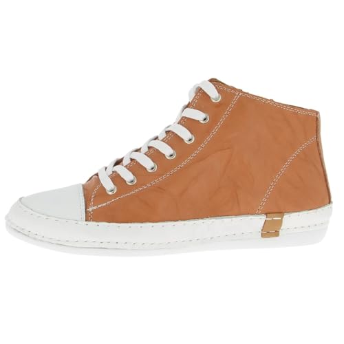 Andrea Conti Damen Sneaker, Cognac, 37 EU