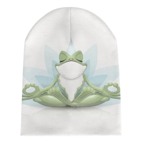 Bonnet tricoté avec ailes d'ange en maille extensible ultra douce - 3