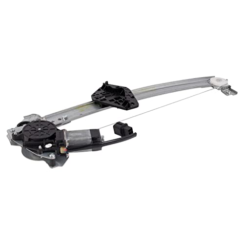 Image of TRQ Rear Passenger Side Power Window Motor and Regulator Assembly Power Compatible with 2008-2012 Honda Accord Sedan 2010-2011 Accord Crosstour 2012-2015 Crosstour