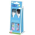 SET POSATE IN METALLO 2 UNITÀ PEPPA PIG Stor