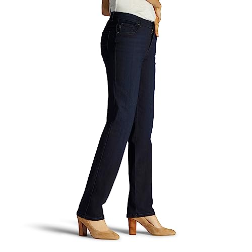 Lee Women's Relaxed Fit Straight Leg Jean, Niagara, 8 Short #TOP1