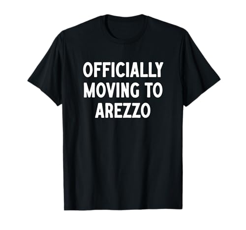 Mudarse oficialmente a Arezzo Camiseta