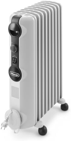 De'Longhi Radia S - Radiateur à Huile pour Pièces jusqu'à 60m³, C...