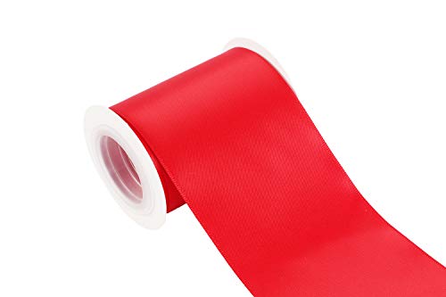 Joycrosso 75mm Double Faced Satin Ribbon 4.5 Meters-Roll Set for Chair Sash Gift Wrapping Party Favor Home Decoration Craft Supplies