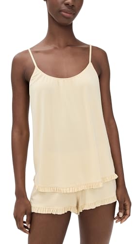 Image of Gisele TENCEL Modal Ruffle Cami & Shortie Short Set