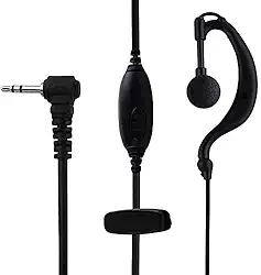 Fone de ouvido P1 com microfone PTT para rádio TalkAbout Motorola T200 T210 T270 T460 T470 T200MC T200BR T460MC T400MC