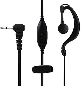 Fone de ouvido P1 com microfone PTT para rádio TalkAbout Motorola T200 T210 T270 T460 T470 T200MC T200BR T460MC T400MC