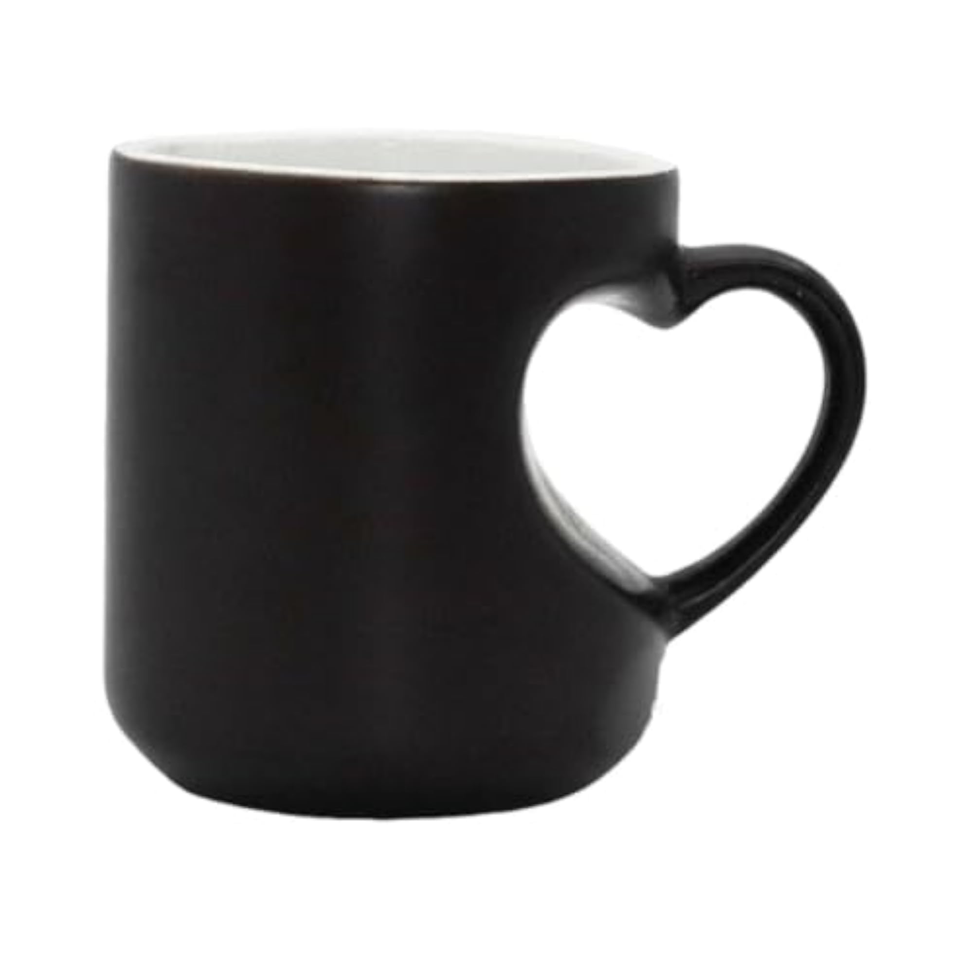 Color Changing Heart Handle Mug, Novelty Gift for Couples