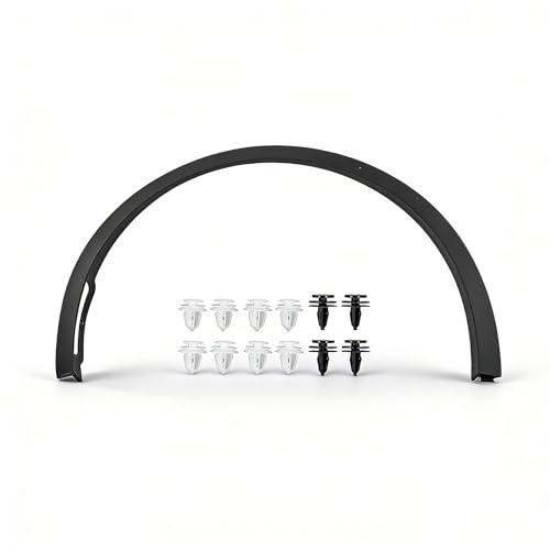 Fender flare para Model Y delantero izquierdo, moldura de rueda para guardabarros de coche