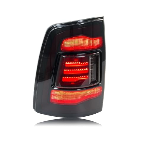 Feux arrière pour Dodge Ram 2009-2018 assemblage LED complet avec clignotant séquentiel jaune