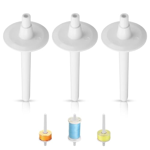 Agatige - Agatige 3PCS Bobine Rechange Machine Coudre, Broche Porte-Bobine, Goupille Bobine Machine Coudre, Poteau D'installation Broche Bobine Auxiliaire en Plastique Barreau Fil Coudre pour Machines Coudre