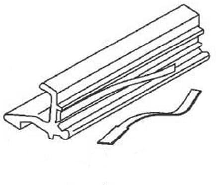 STB Sliding Window Latch and Pull, Extruded Aluminum, with Spring, Mill, 3"