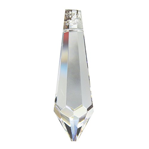 Set di 9 pendenti di cristallo da 38 mm  colori dellarcobaleno  sfaccettati  Esoterici  Decorazioni da finestra  30% cristallo al piombo Pbo  alta qualità