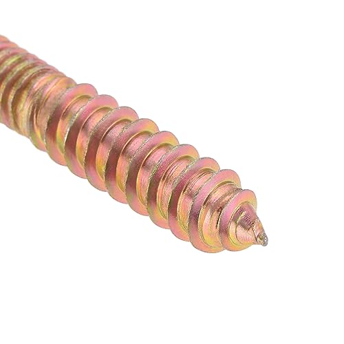 Image of uxcell 5 /16-18 x 2-1 /2 inch Hanger Bolts Double Head Dowel Screw for Wood Furniture 20pcs
