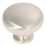 Hickory Hardware P771-SS 1-1/4-Inch Cottage Cabinet Knob, Stainless Steel