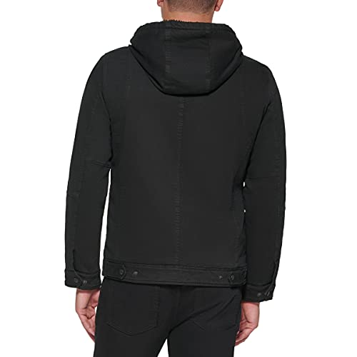 Levi's Men's Washed Cotton Hooded Military Jacket (Regular & Big & Tall Sizes)3