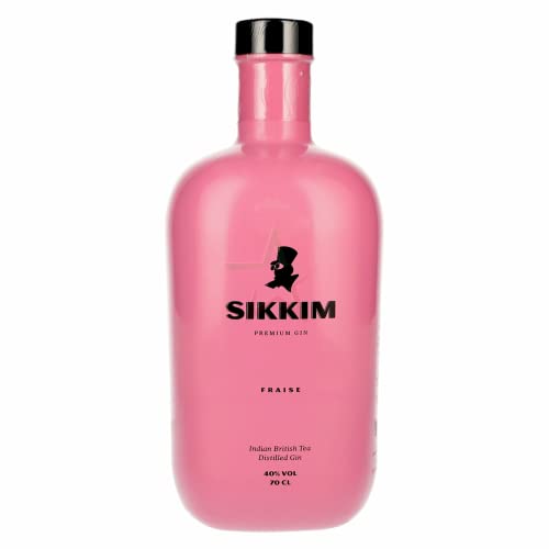 Sikkim FRAISE Premium Gin 40,00% 0,70 Liter Cover