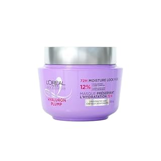 L'Oréal Paris Hair Expertise Hyaluron Plump 72H Moisture Lock Hair Mask, For Dehydrated Hair, 300ml