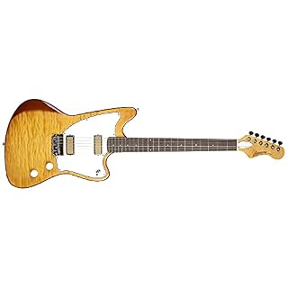 Guitare électrique Harmony Silhouette FLAME VN - Les Beatles, Paul McCartney, John Lennon, RIngo Starr, George Harrison