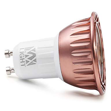 10pcs GU10 5W PANNOCCHIA 400-500Lm LED Lampada Tazza Bianco caldo bianco freddo Dimmerabile Faretto LED AC 220 V Lampadina in alluminio, Cold White