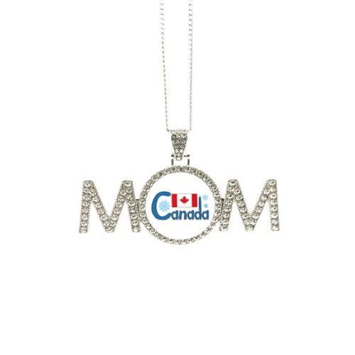 Collier drapeau du Canada pour maman : un lien éternel à offrir pour la fête des mères
