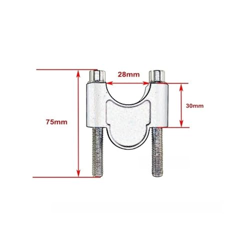 Rehausseurs guidon moto 28 mm : finissez-en avec la fatigue sur 300 GY