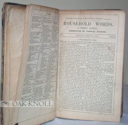Hardcover Household Words, A Weekly Journal - Volume 1 Book