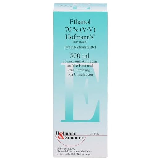 ETHANOL 70% V/V Hofmann`s 500 ml