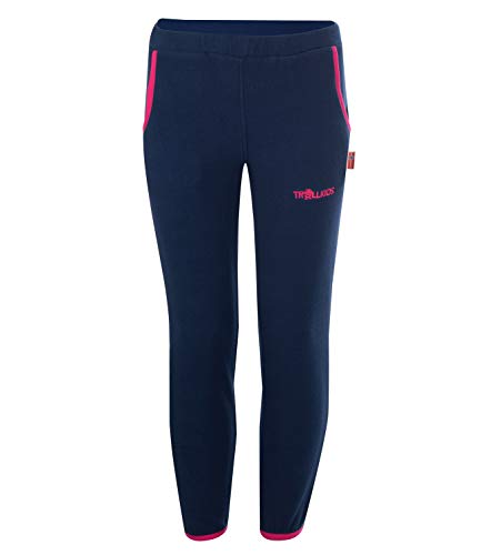 Preisvergleich Produktbild Trollkids Troll gemütliche Fleece Hose, Marineblau / Magenta, Größe 152