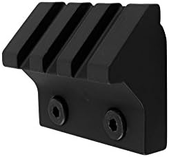 Monstrum Tactical 45 Degree Offset Picatinny Rail Section for Keymod (3 Slot/1.5 inch)