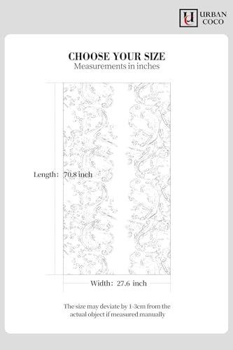 Urban CoCo Women's Embroidered Oversize Tassel Shawl Scarf Wraps for Women