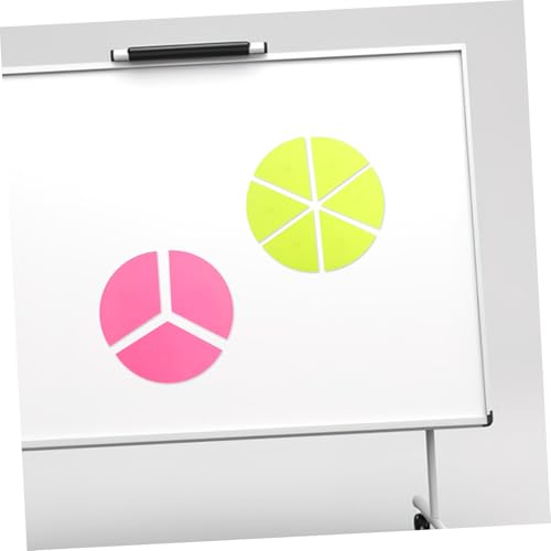 Matériel fraction magnétique éducatif pour manipulation interactive et géométrie élémentaire