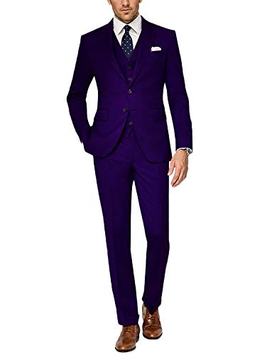 Costume 3 pièces homme Frank coupe mince pour mariage et soirée élégante